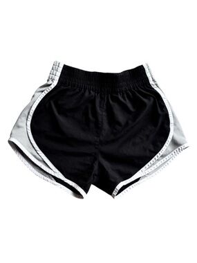 Wilfred Free Athletic Shorts XS – Black Running Shorts w/ Contrast Trim White